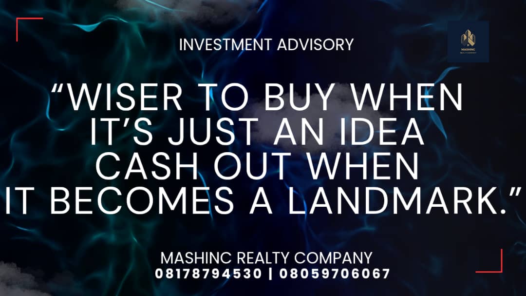 Wiser to buy when it's just an idea, cash out when it becomes a landmark